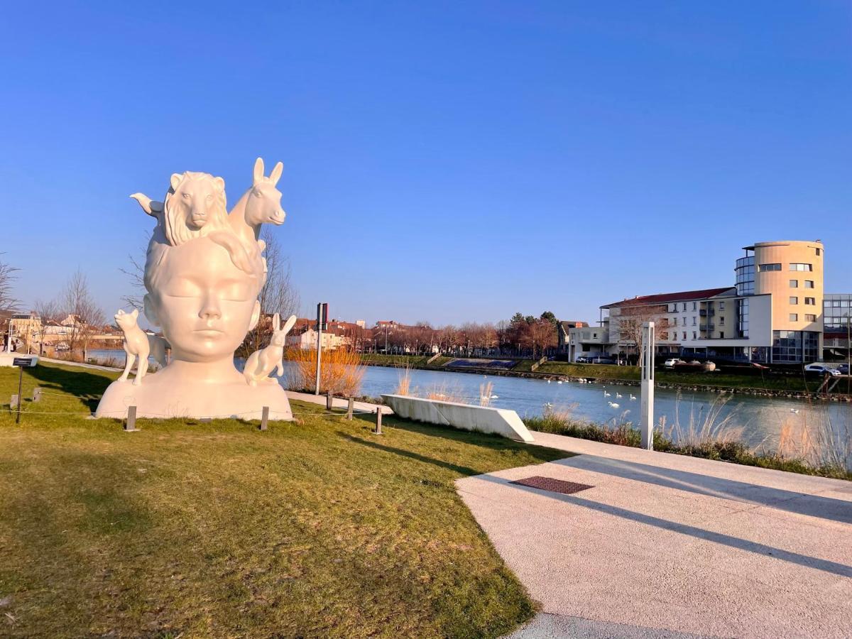 Joli Appartement Au Coeur De Ville Chateau-Thierry Ngoại thất bức ảnh